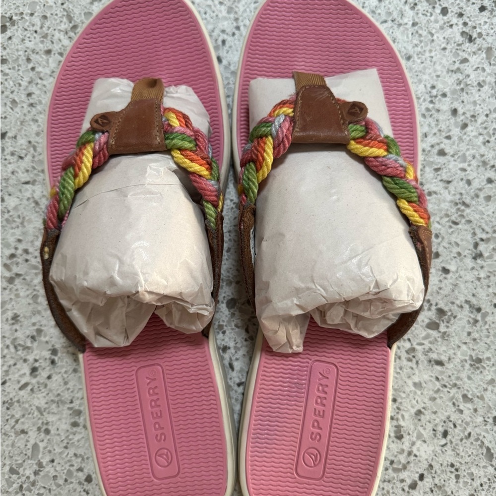 Sperry Casual/Dress Flips, Purple/various colours